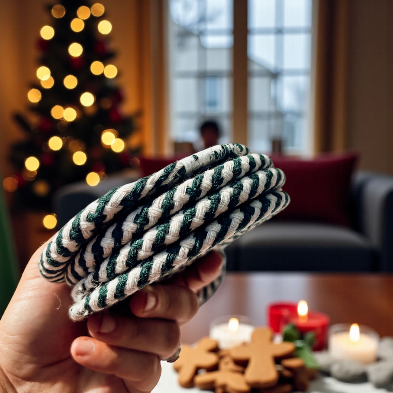 Boutique Christmas candy cane coasters holiday braided home decor
Craft fair candy cane coasters Christmas holiday braided rope
TikTok candy cane coasters Christmas holiday viral braided rope
Facebook candy cane coasters Christmas holiday trending accessories
