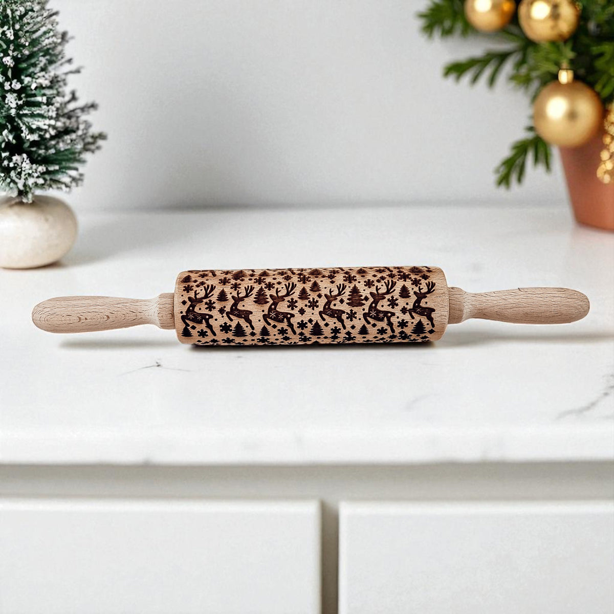 Christmas Rolling Pin Set