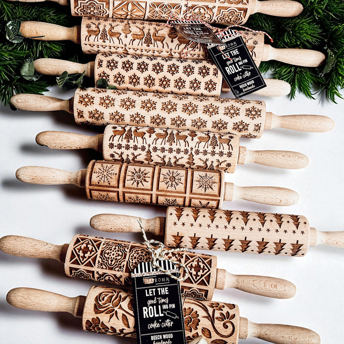 Christmas Rolling Pin Set