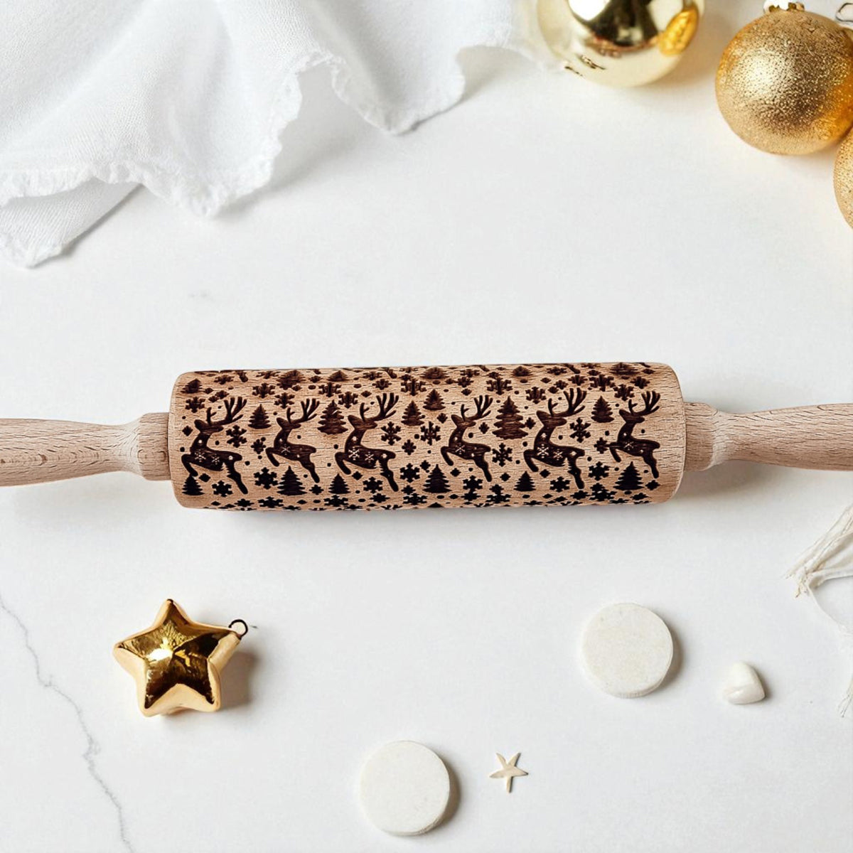 Christmas Rolling Pin Set