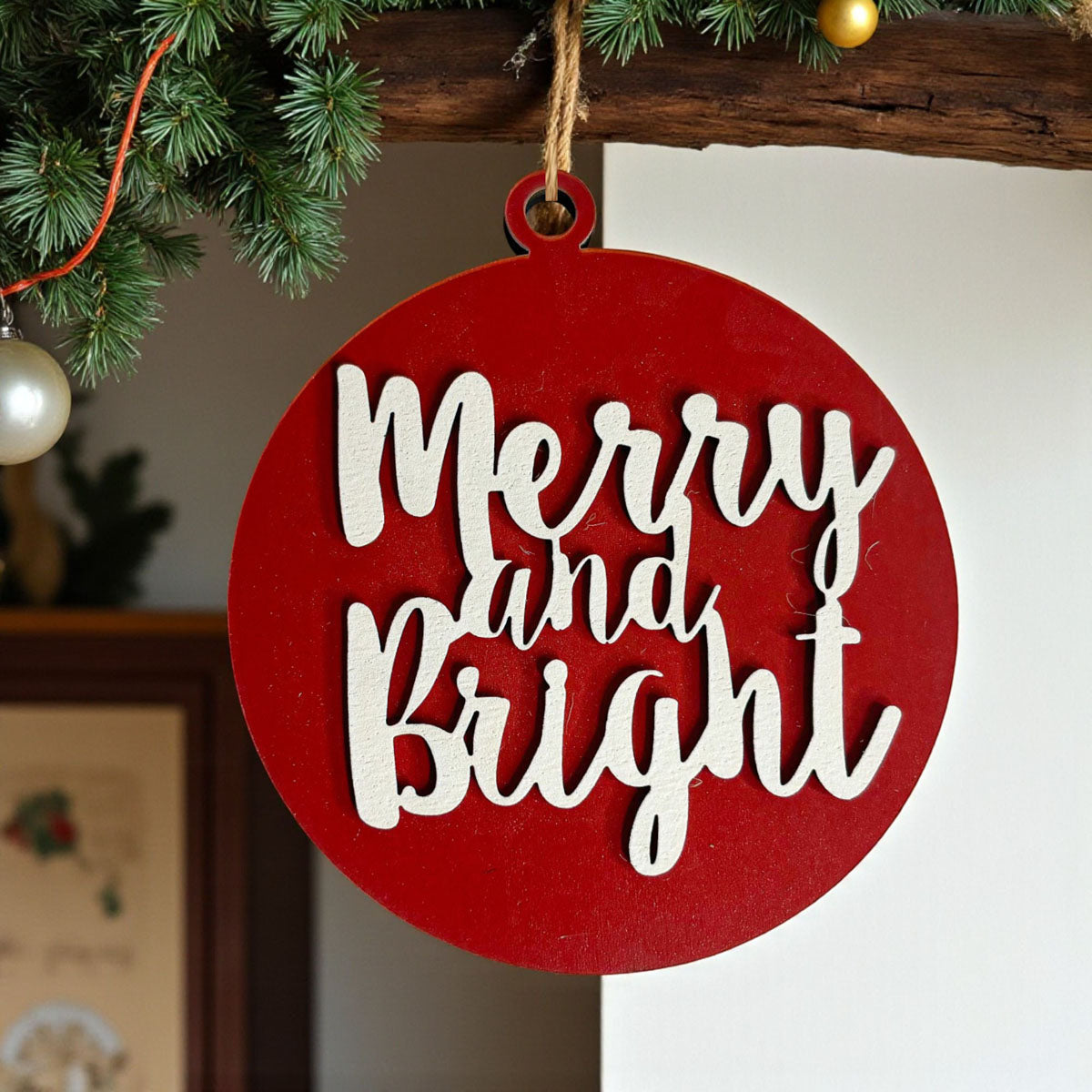 Merry & Bright Ornament Decoration Party
Merry and bright decorations
merry and bright wood ornament wholesalers
