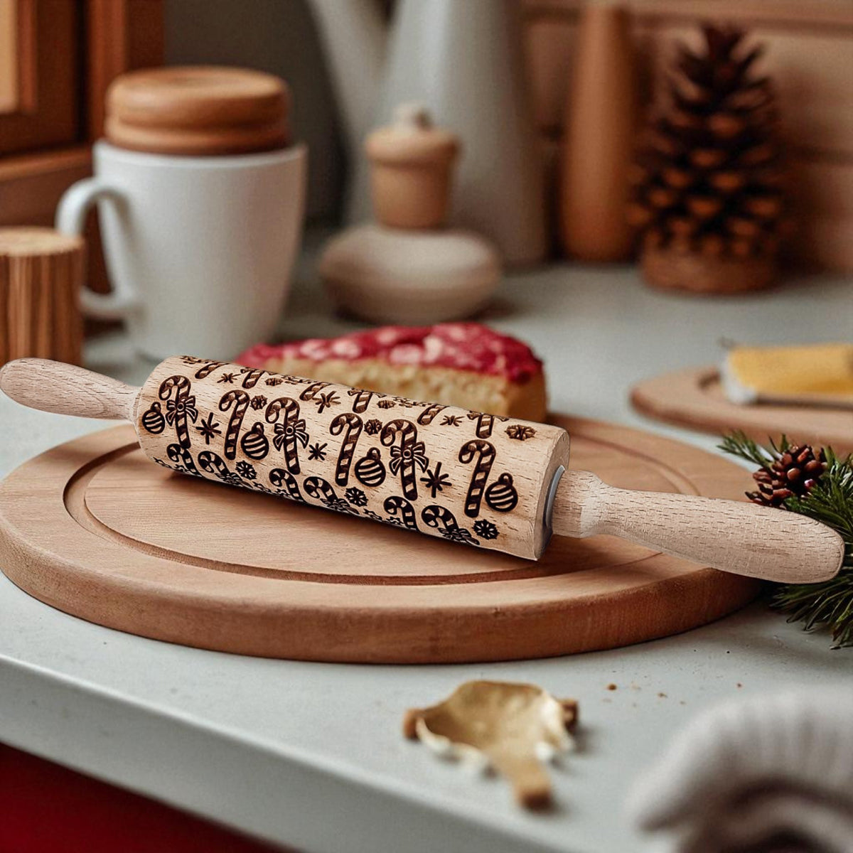 Christmas Rolling Pin Set