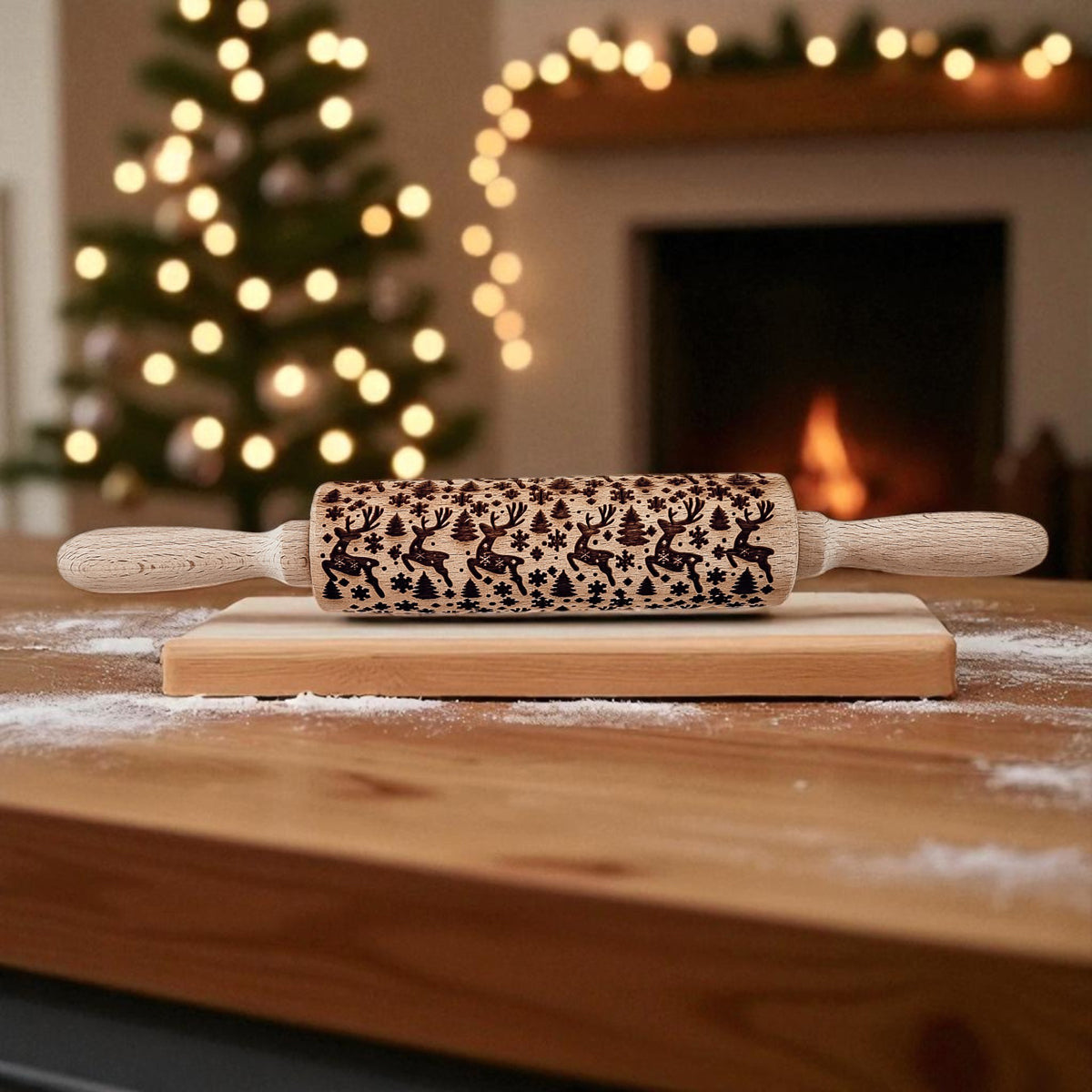 Christmas Rolling Pin Set