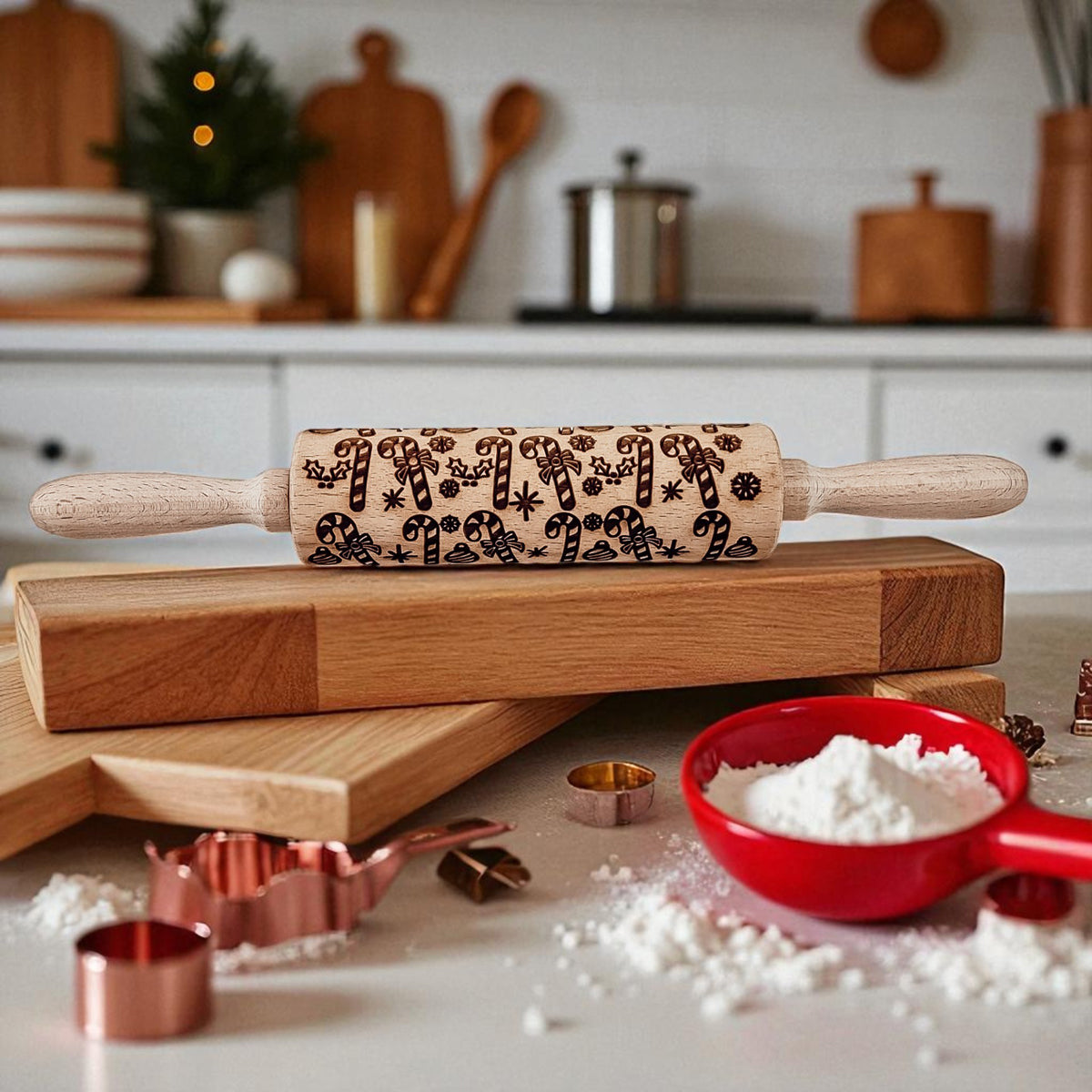 Christmas Rolling Pin Set