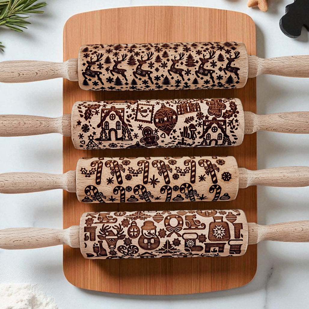 Christmas Rolling Pin Set