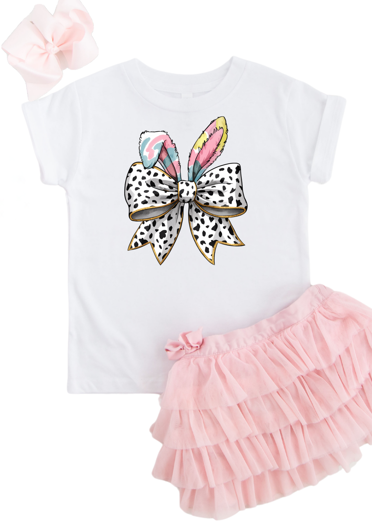 Easter Bunny Coquette Bow KIDS