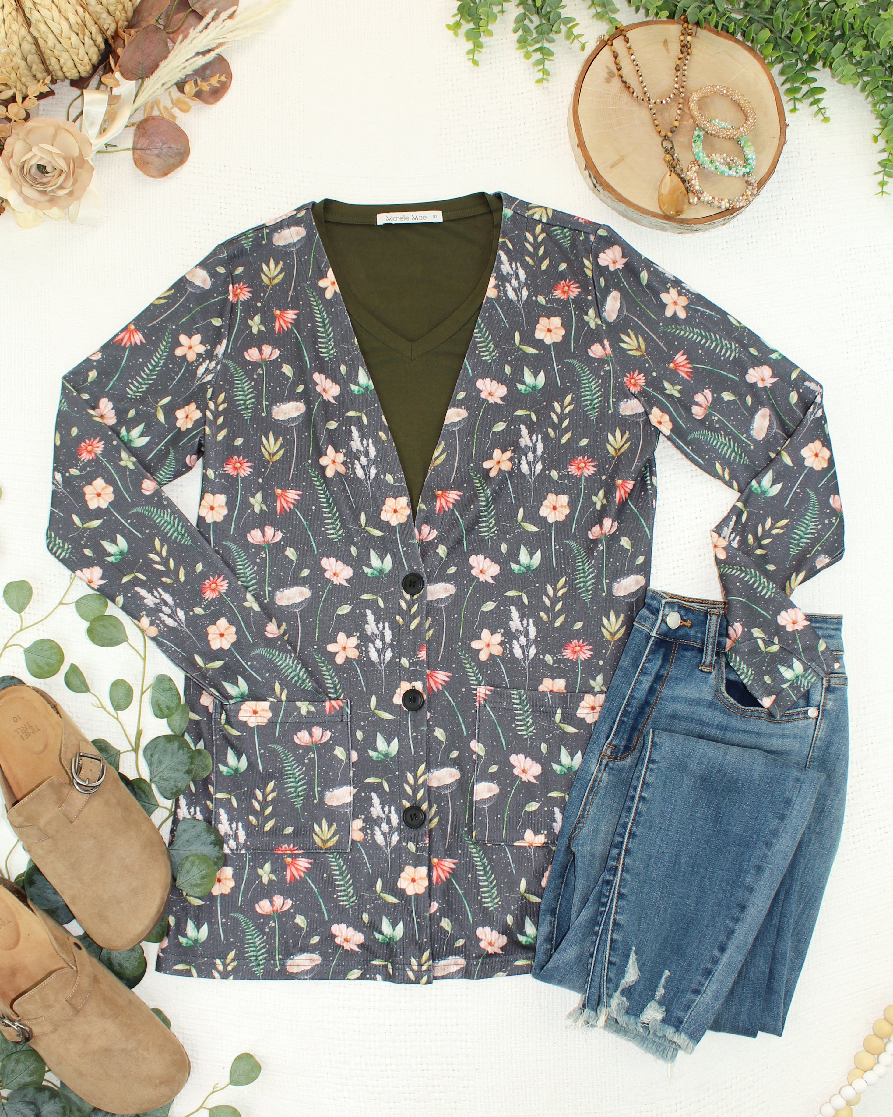 Cori Cardigan - Wildflower Meadow