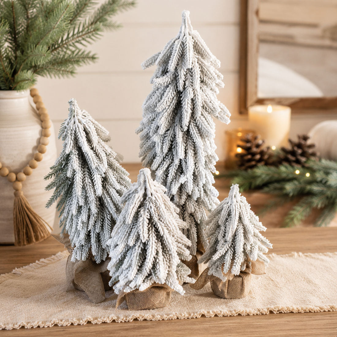 Snow Christmas Trees NEW