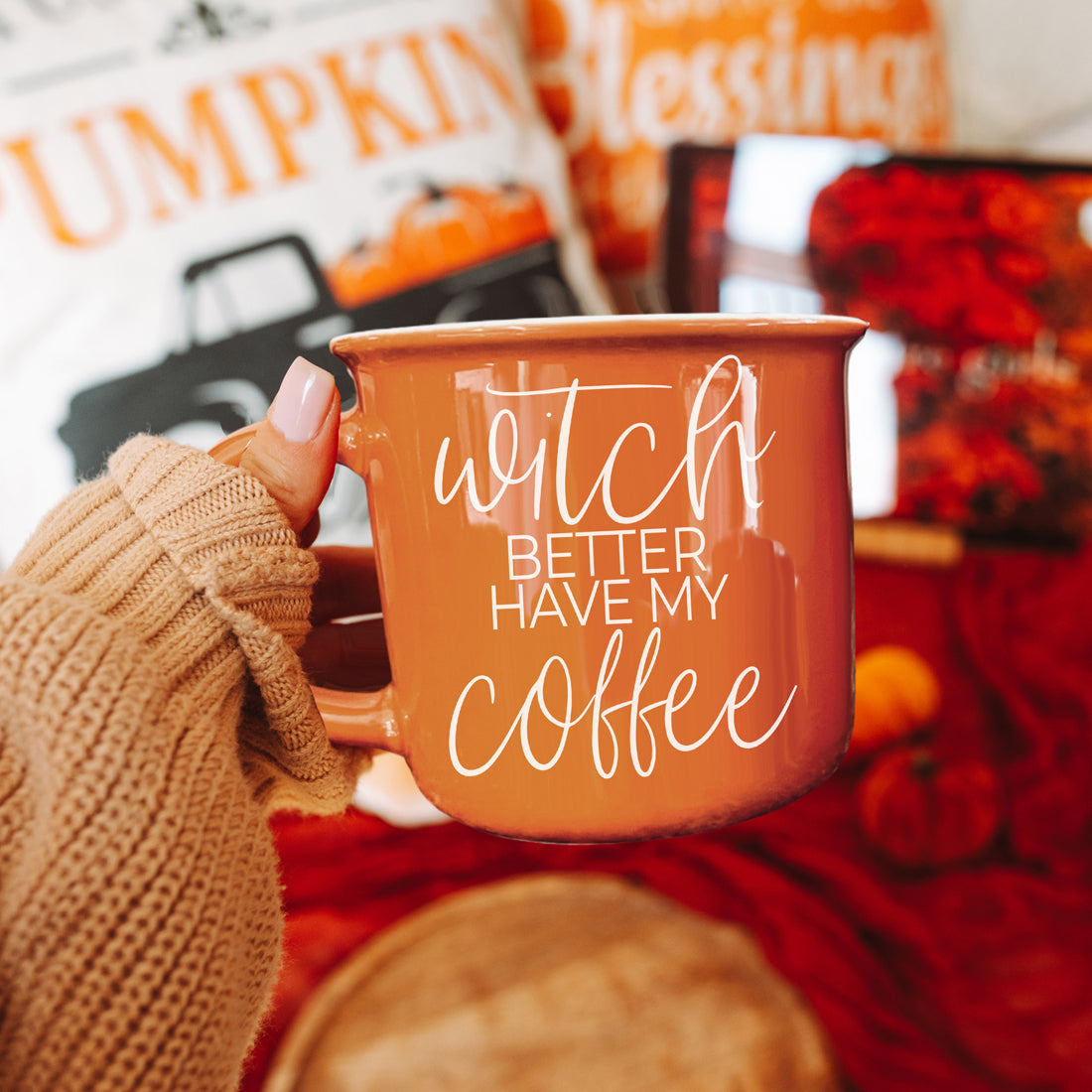 Witty Halloween Mug Coffee Lover Gift
Trending Halloween Coffee Cup Design
Exclusive Halloween Mug Design