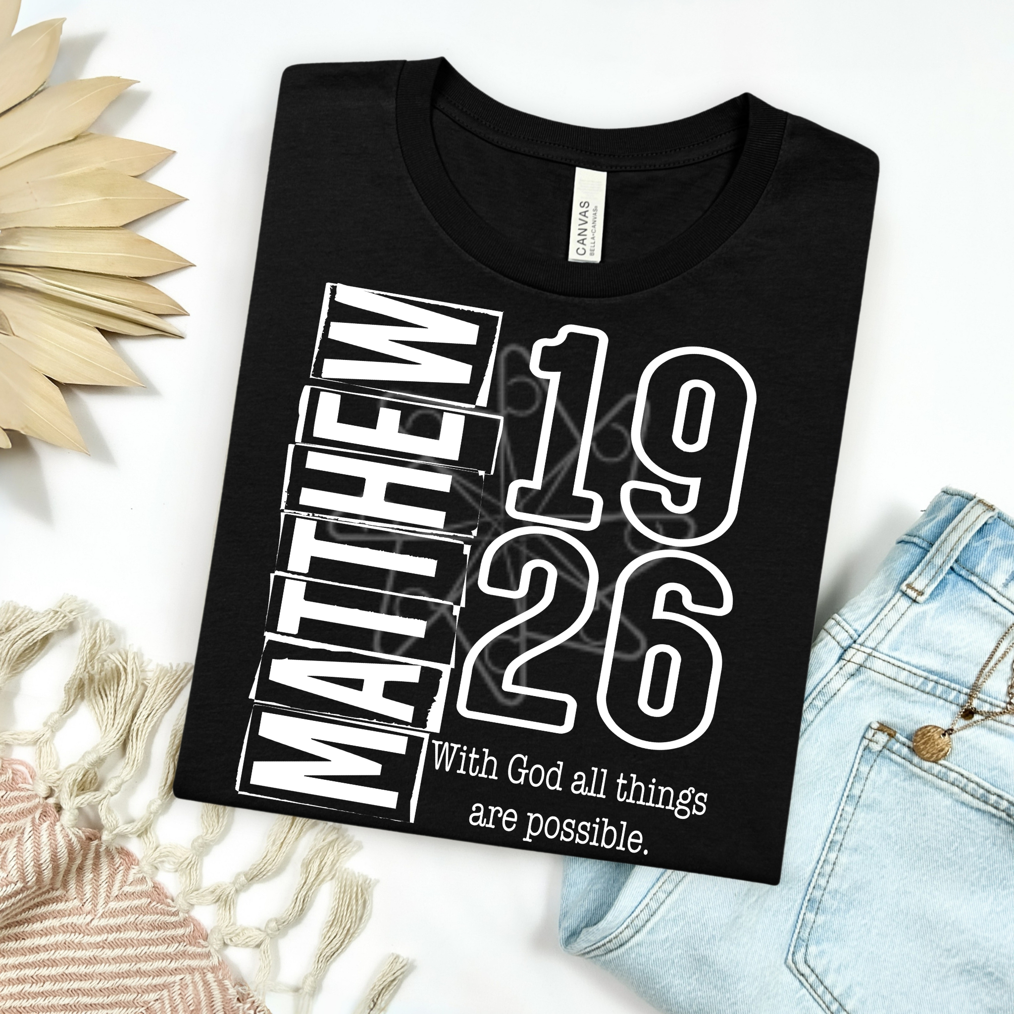 With God All Things Are Possible Tee