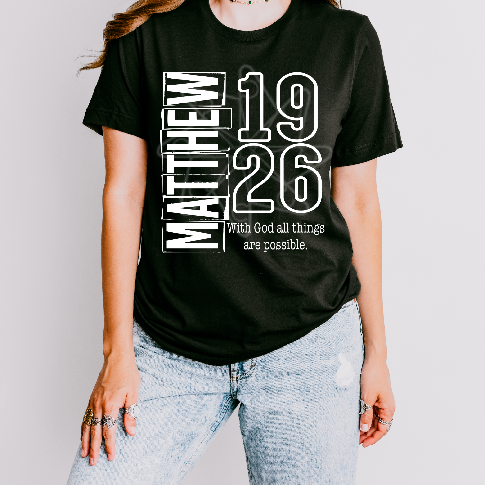 With God All Things Are Possible Tee