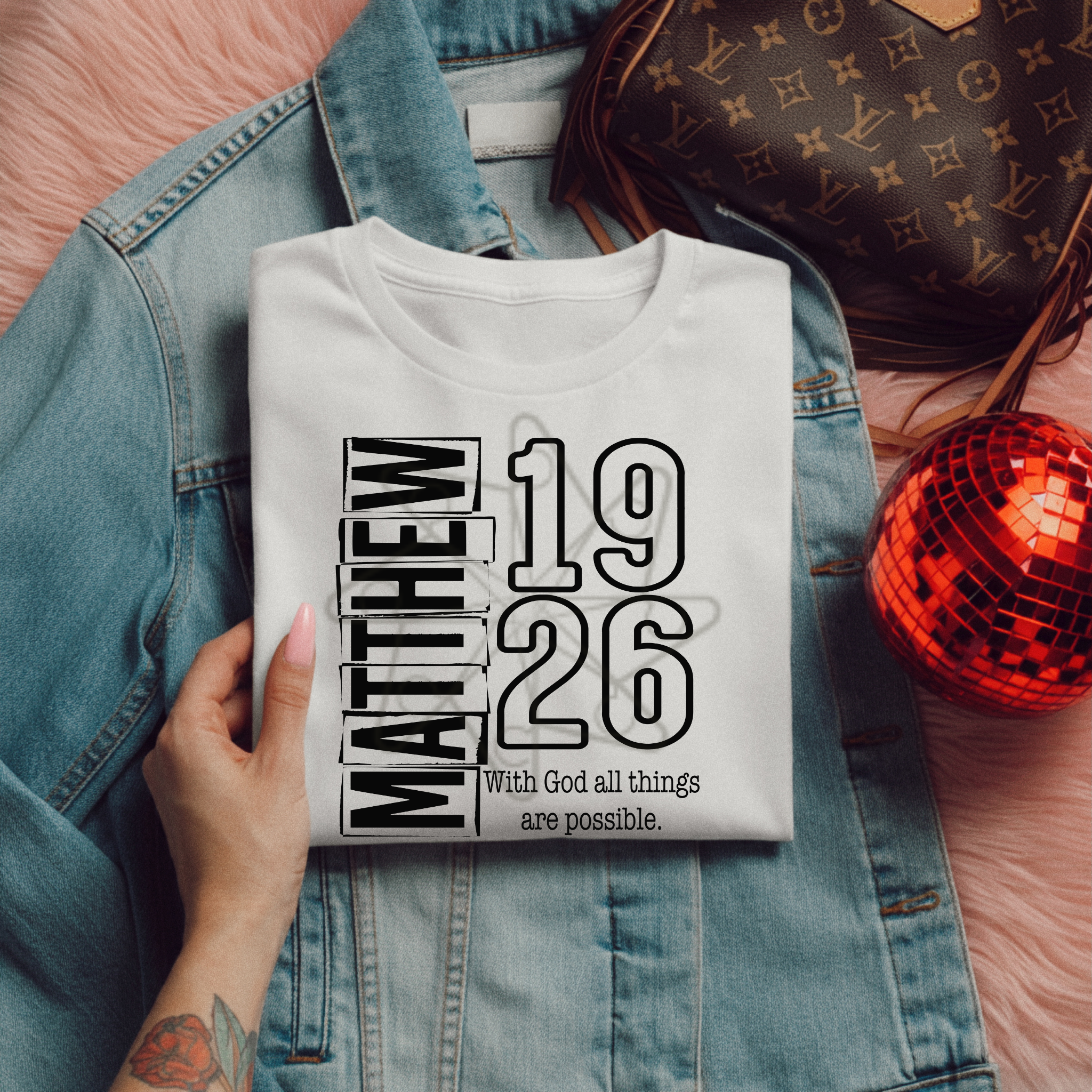 With God All Things Are Possible Tee