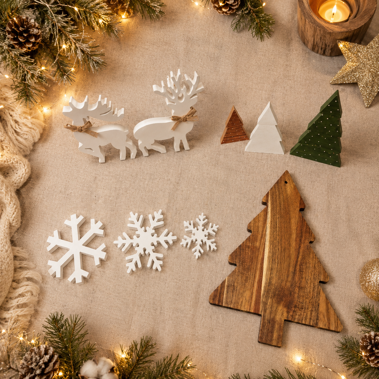 PREORDER Snowy Stags