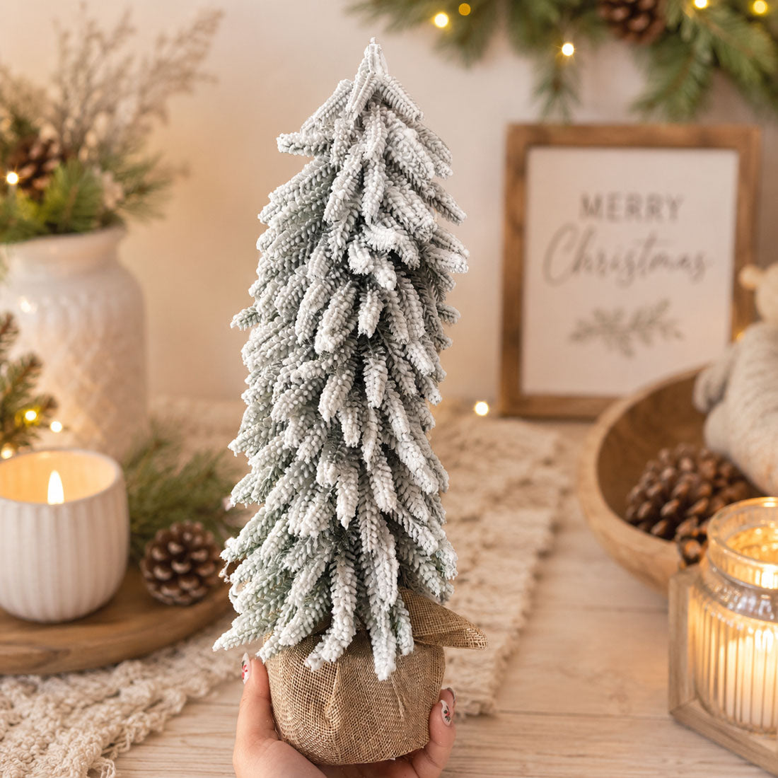 Snow Christmas Trees NEW