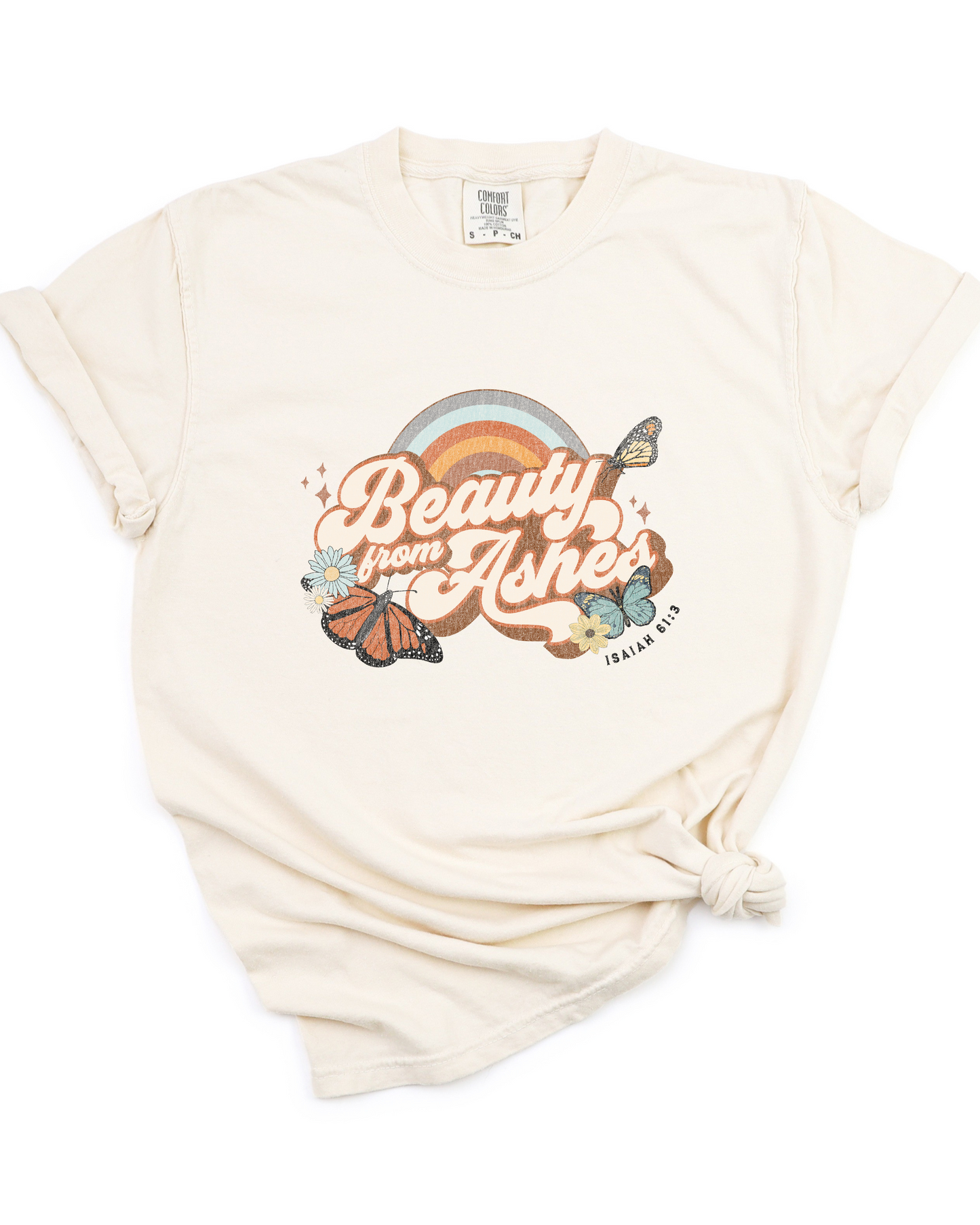 BEAUTY IN ASHES TEE (COMFORT COLORS)