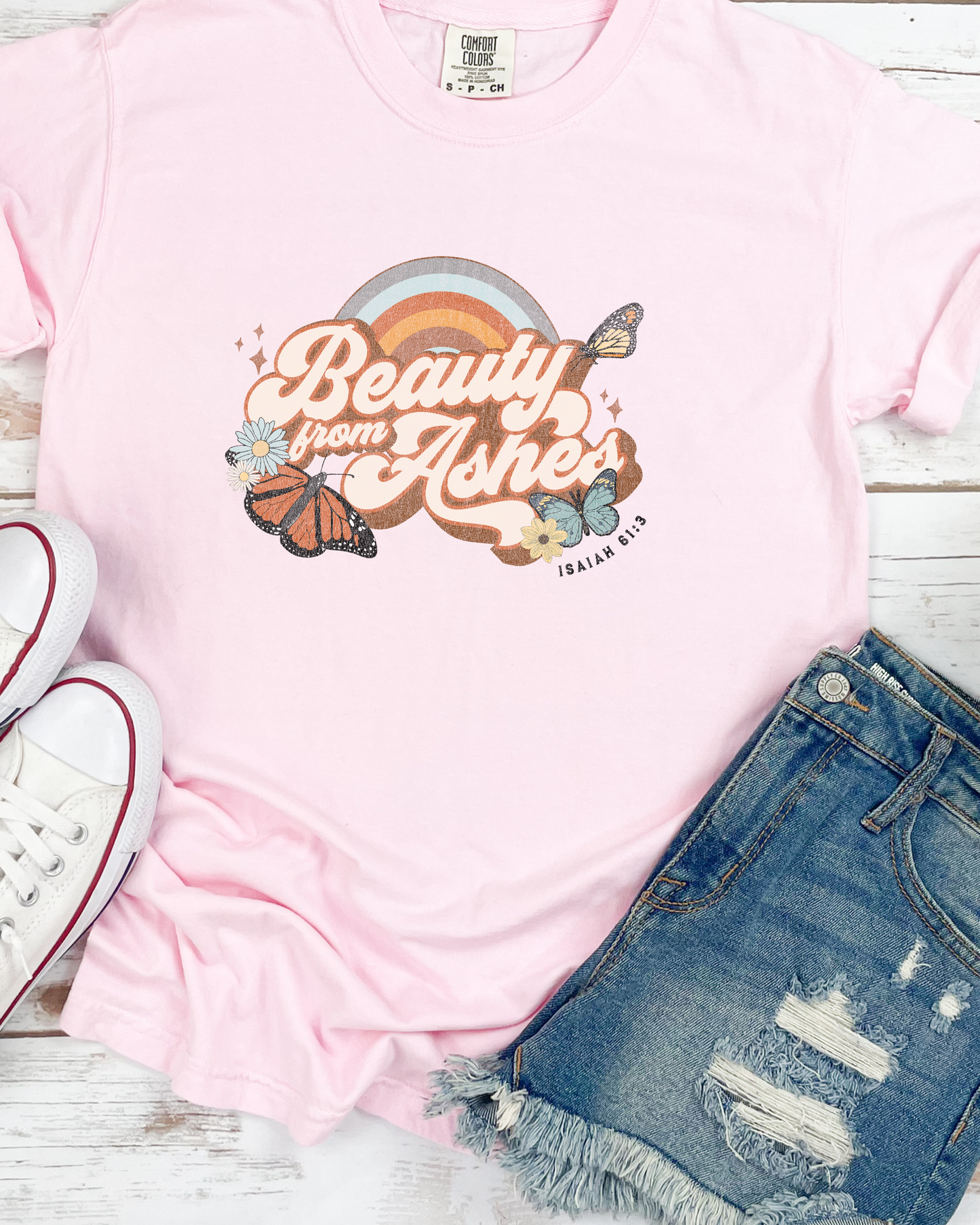 BEAUTY IN ASHES TEE (COMFORT COLORS)